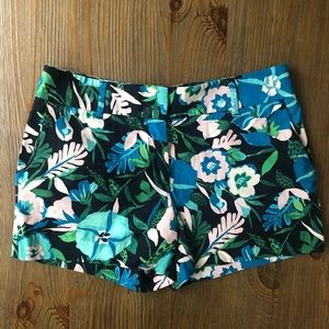 LOFT tropical print shorts